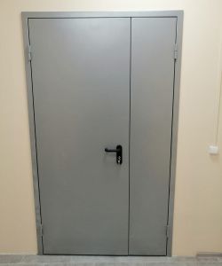 Рентгенозащитная дверь полуторная  (810-1050)х2050 мм Pb 1 мм ГОСТ 9559-89